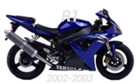 2002-2003 Yamaha R1 Carenados