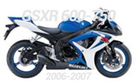 2006-2007 Suzuki GSXR 600-750 Carenados