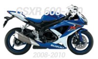 2008-2010 Suzuki GSXR 600-750 Carenados