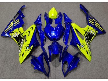 Alien Azul & Blanco 2009-2014 BMW S1000RR Carenado Moto