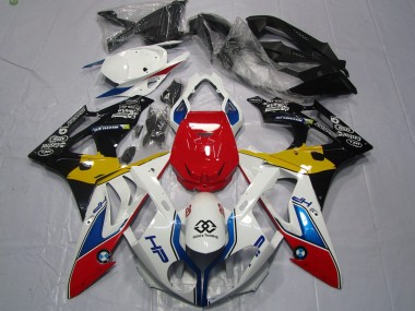 Alien Azul & Blanco 2009-2014 BMW S1000RR Carenado Moto