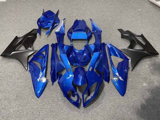 Alienígena Azul & Blanco 2009-2014 BMW S1000RR Carenado Moto