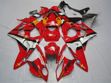Alienígena Azul & Blanco 2009-2014 BMW S1000RR Carenado Moto