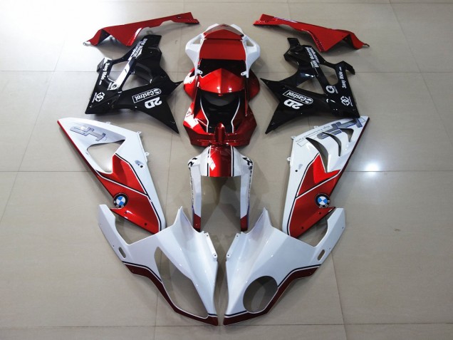 Alienígena Azul & Blanco 2009-2014 BMW S1000RR Carenado Moto