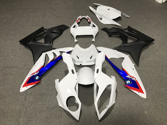 Alienígena Azul & Blanco 2009-2014 BMW S1000RR Carenado Moto