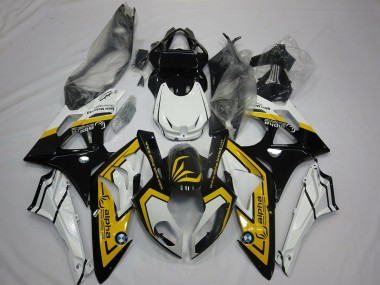 Alienígena Azul & Blanco 2009-2014 BMW S1000RR Carenado Moto