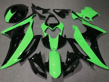 Alta Visibilidad Verde 2008-2016 Yamaha R6 Carenado Moto