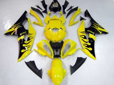 Amarillo Llama 2008-2016 Yamaha R6 Carenado Moto