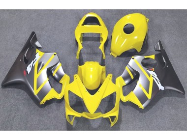 Amarillo & Plata Mate 2001-2003 Honda CBR600 F4i Carenado Moto