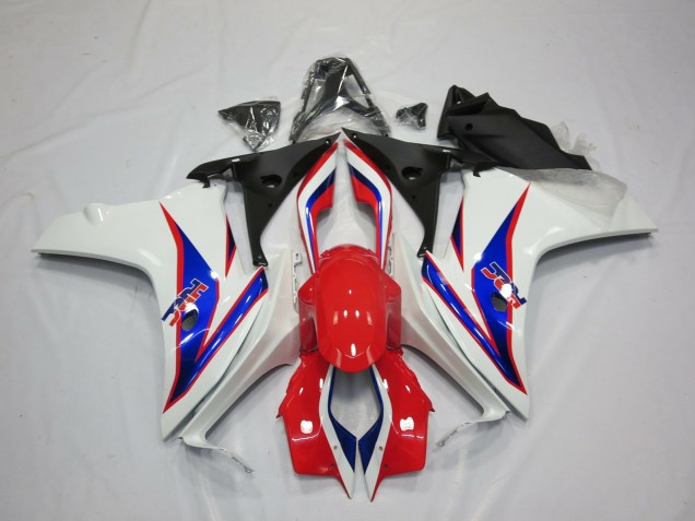 Azul Blanco Rojo HRC 2011-2012 Honda CBR600F Carenado Moto