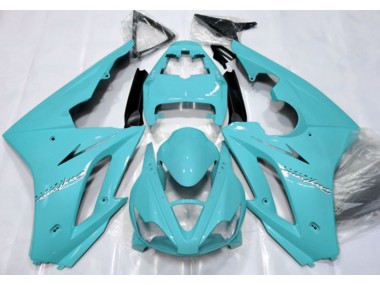 Azul Claro 2006-2008 Triumph Daytona 675 Carenado Moto
