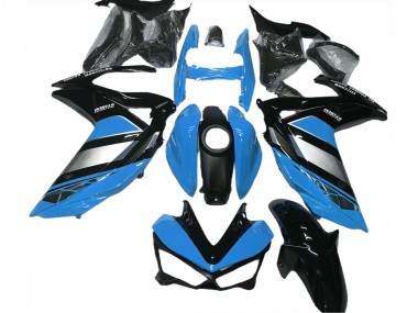 Azul Claro Yamalube 2015-2018 Yamaha R3 Carenado Moto