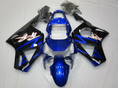 Azul & Negro 2002-2003 Honda CBR954RR Carenado Moto