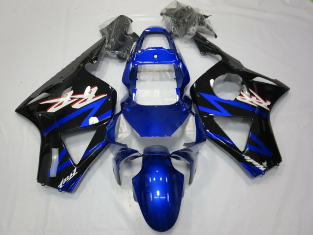 Azul & Negro 2002-2003 Honda CBR954RR Carenado Moto