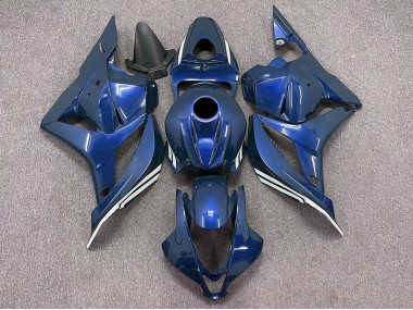 Azul Oscuro 2009-2012 Honda CBR600RR Carenado Moto