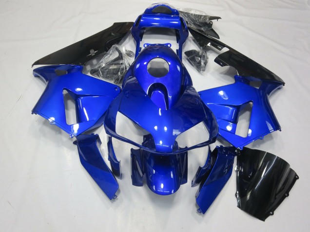 Azul Profundo 2003-2004 Honda CBR600RR Carenado Moto Azul Profundo 2003-2004 Honda CBR600RR Carenado Moto