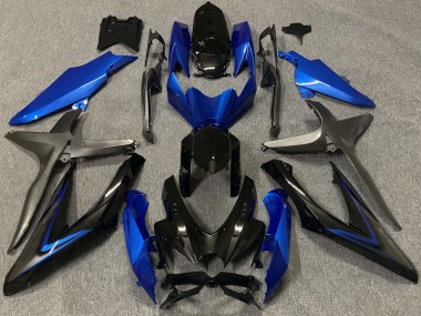 Azul Verde 2008-2010 Suzuki GSXR 600-750 Carenado Moto