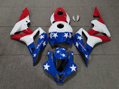 Bandera Estadounidense 2007-2008 Honda CBR600RR Carenado Moto