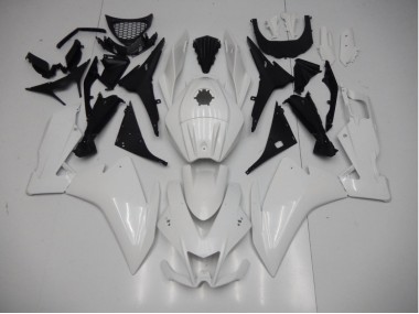 Blanco Brillante 2012-2015 Aprilia RS4 50 Carenado Moto