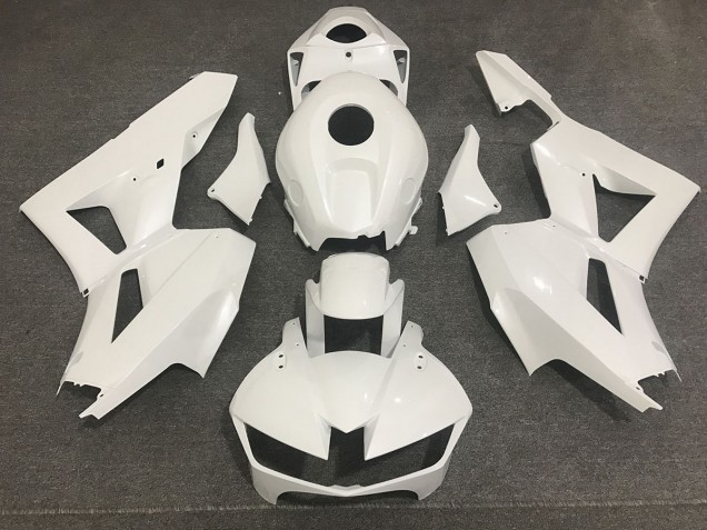 Blanco Brillante 2013-2023 Honda CBR600RR Carenado Moto