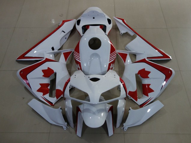 Blanco Brillo Precios 2005-2006 Honda CBR600RR Carenado Moto