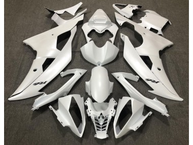 Blanco Mate 2008-2016 Yamaha R6 Carenado Moto