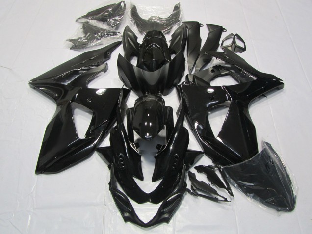 Blanco Negro & Azul 2009-2016 Suzuki GSXR 1000 Carenado Moto