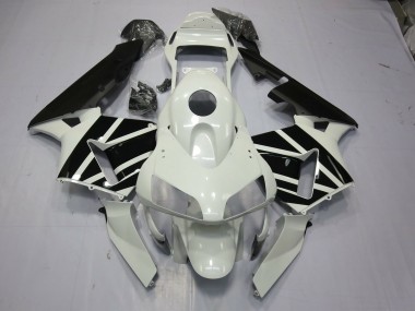 Blanco & Negro OEM 2003-2004 Honda CBR600RR Carenado Moto