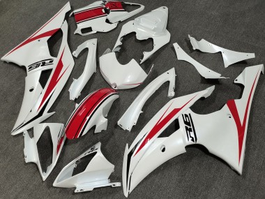 Blanco Perla Personalizado 2008-2016 Yamaha R6 Carenado Moto