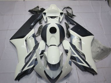 Blanco & Plata 2004-2005 Honda CBR1000RR Carenado Moto