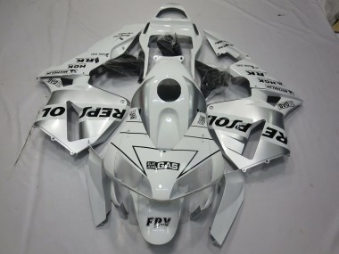 Blanco Plata Repsol 2003-2004 Honda CBR600RR Carenado Moto