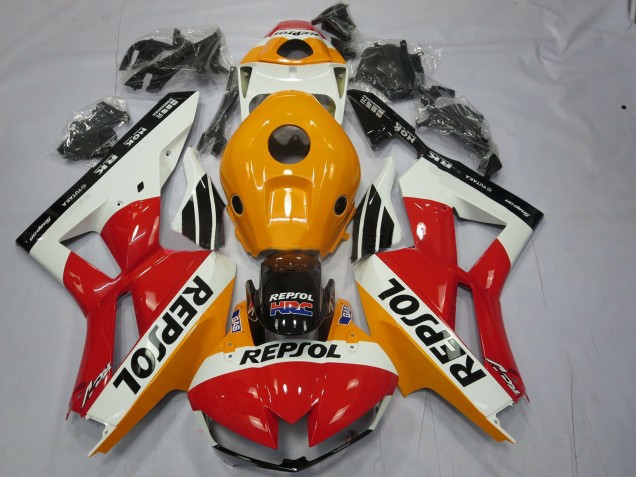 Blanco Repsol 2013-2023 Honda CBR600RR Carenado Moto