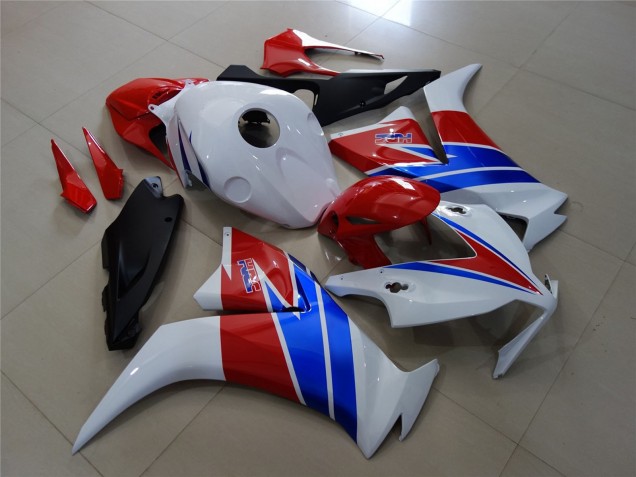 Blanco Rojo & Azul 2012-2016 Honda CBR1000RR Carenado Moto