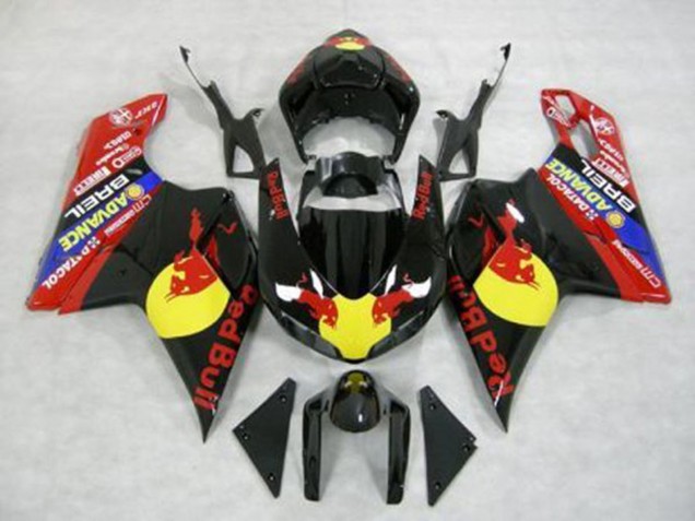 Breil Rojo Toro 2007-2014 Ducati 848 1098 1198 Carenado Moto