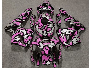 Camuflaje & Rosa Claro 2005-2006 Honda CBR600RR Carenado Moto