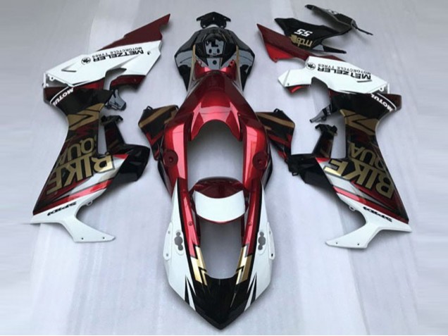 Color Rojo Oscuro 2017-2023 Honda CBR1000RR Carenado Moto