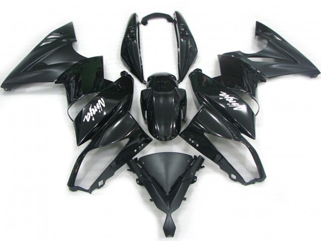 Conjunto Negro 2009-2011 Kawasaki Ninja 650R Carenado Moto