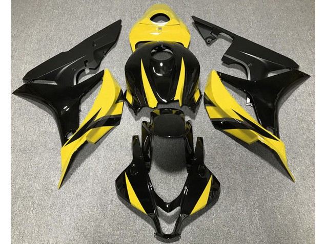 Diseño Especial Amarillo 2007-2008 Honda CBR600RR Carenado Moto Diseño Especial Amarillo 2007-2008 Honda CBR600RR Carenado Moto