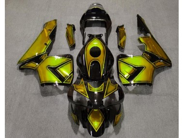 Diseño Especial Oro 2003-2004 Honda CBR600RR Carenado Moto