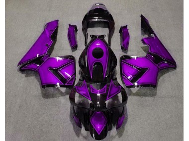 Diseño Especial Púrpura 2003-2004 Honda CBR600RR Carenado Moto