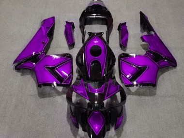 Diseño Especial Púrpura 2003-2004 Honda CBR600RR Carenado Moto