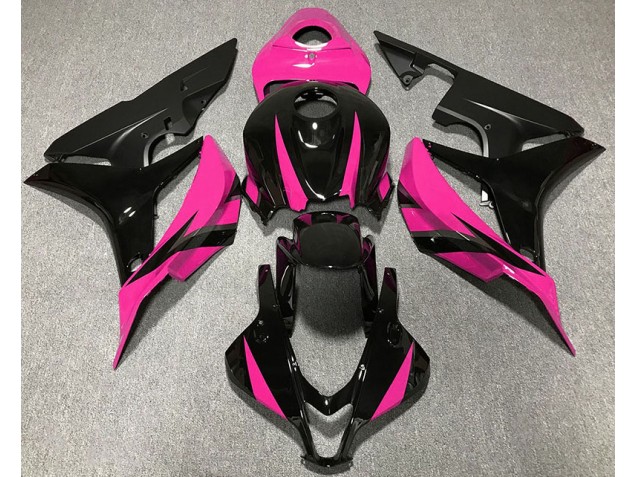 Diseño Especial Rosa 2007-2008 Honda CBR600RR Carenado Moto