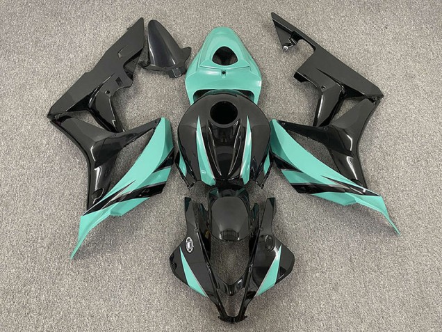 Diseño Especial Verde Menta 2007-2008 Honda CBR600RR Carenado Moto Diseño Especial Verde Menta 2007-2008 Honda CBR600RR Carenado Moto