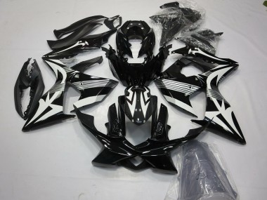 En Blanco & Negro 2009-2016 Suzuki GSXR 1000 Carenado Moto