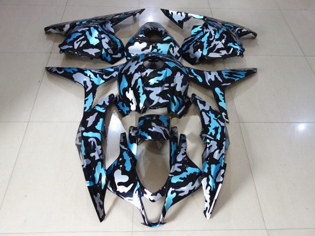 Escarcha Ártica 2009-2012 Honda CBR600RR Carenado Moto Escarcha Ártica 2009-2012 Honda CBR600RR Carenado Moto