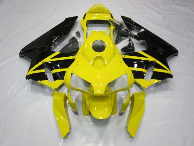 Estilo Amarillo & Negro OEM 2003-2004 Honda CBR600RR Carenado Moto Estilo Amarillo & Negro OEM 2003-2004 Honda CBR600RR Carenado Moto