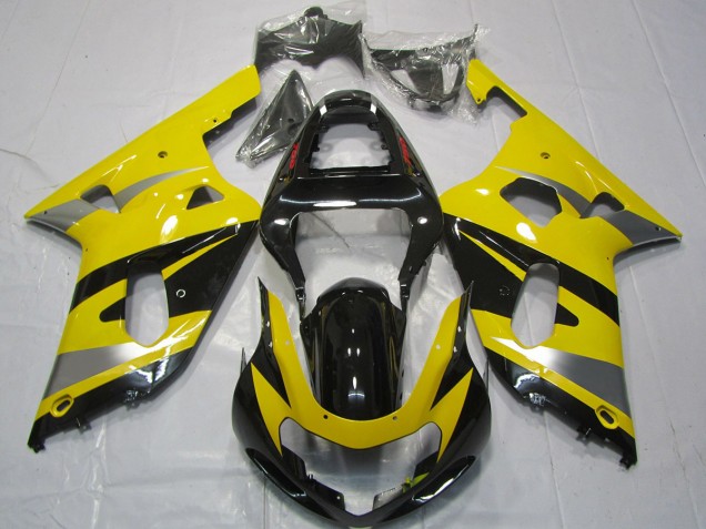 Estilo Amarillo OEM 2001-2003 Suzuki GSXR 600-750 Carenado Moto