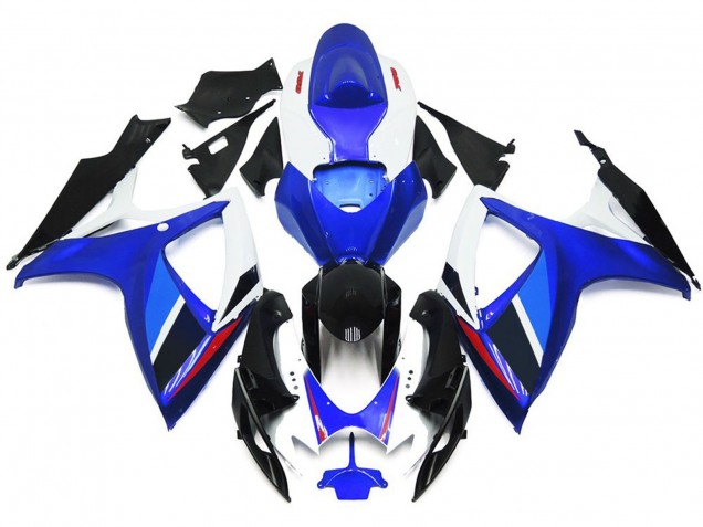 Estilo Azul Claro & Azul Intenso OEM Con Rojo 2006-2007 Suzuki GSXR 600-750 Carenado Moto Estilo Azul Claro & Azul Intenso OEM Con Rojo 2006-2007 Suzuki GSXR 600-750 Carenado Moto