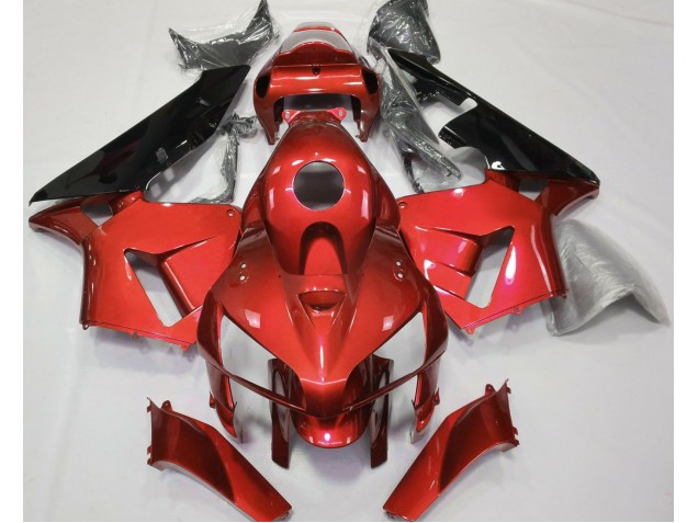 Estilo Cbr Rojo 2005-2006 Honda CBR600RR Carenado Moto