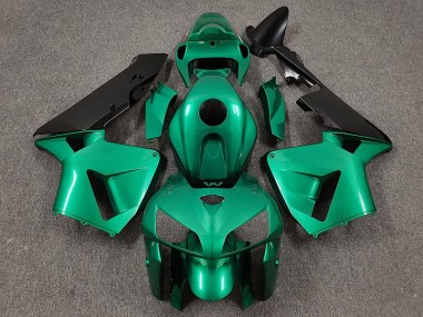 Estilo Cbr Verde Azulado 2005-2006 Honda CBR600RR Carenado Moto